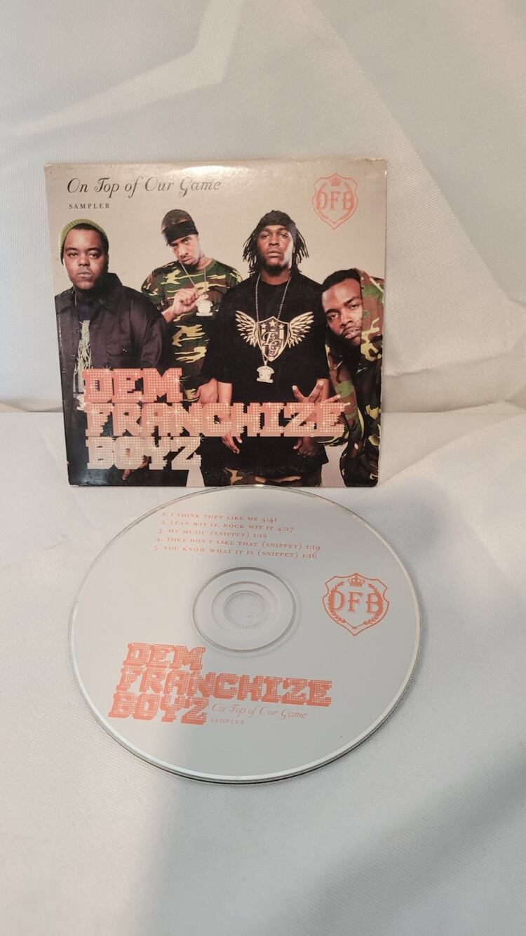 Dem Franchize Boyz On Top Of Our Game Sampler Promo CD Rare Hip Hop Rap